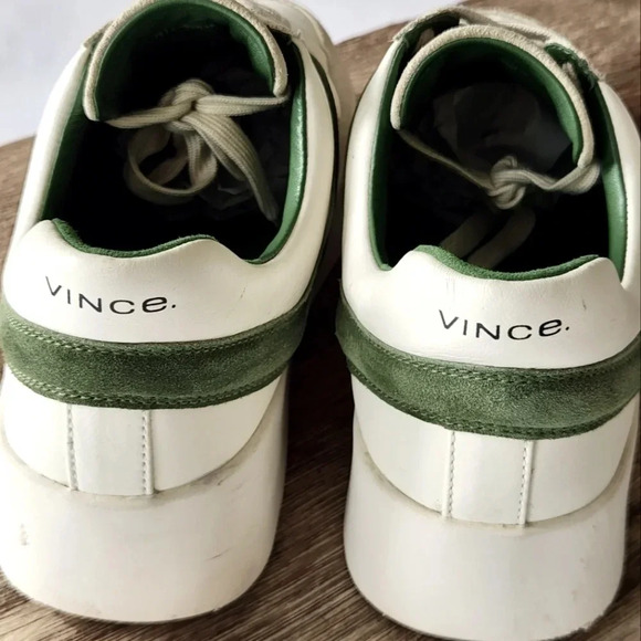 || VINCE || Warren retro sneaker, platform, lace ups, leather, suede - Picture 3 of 9